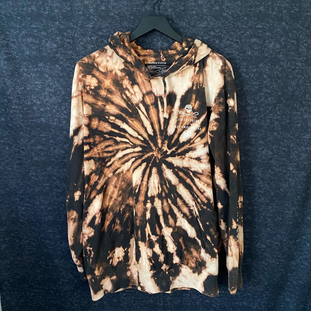 Vintage Sea Shepard Acid Washed Hoodie